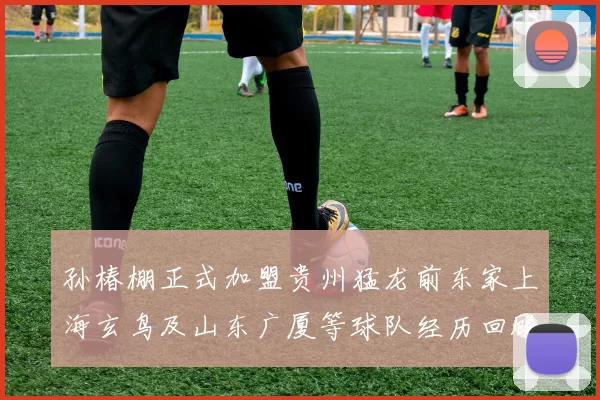 孙椿棚正式加盟贵州猛龙前东家上海玄鸟及山东广厦等球队经历回顾